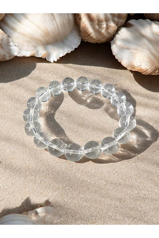 SERTİFİKALI KRİSTAL KUVARS ( DENGE ARINMA ) BİLEKLİK