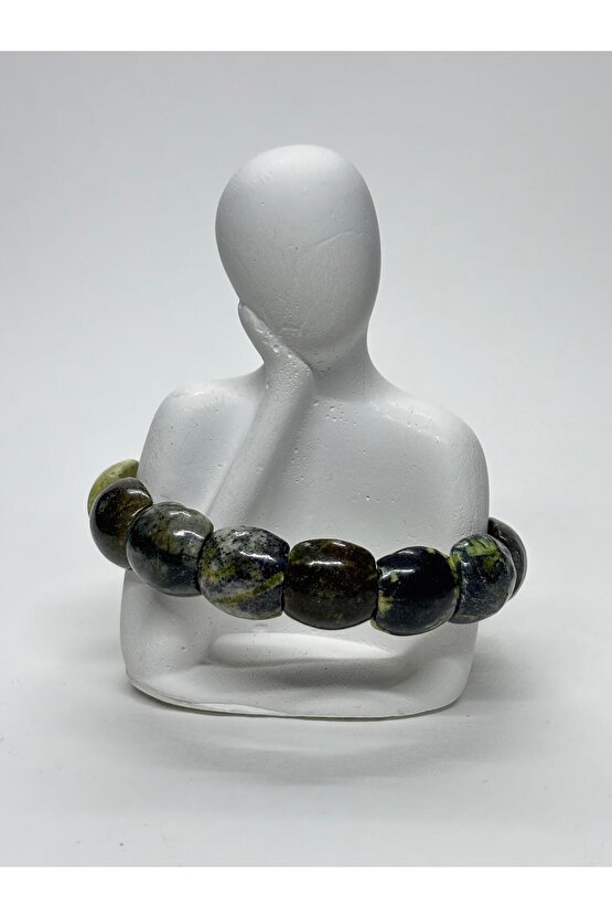 YEŞİM TAŞI DOĞALTAŞ ROLEKS BİLEKLİK