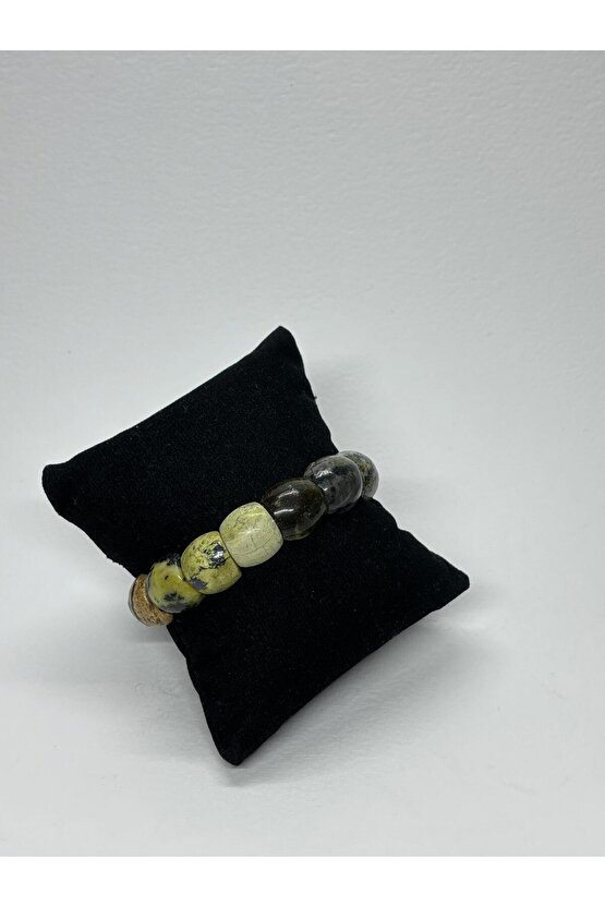 YEŞİM TAŞI DOĞALTAŞ ROLEKS BİLEKLİK