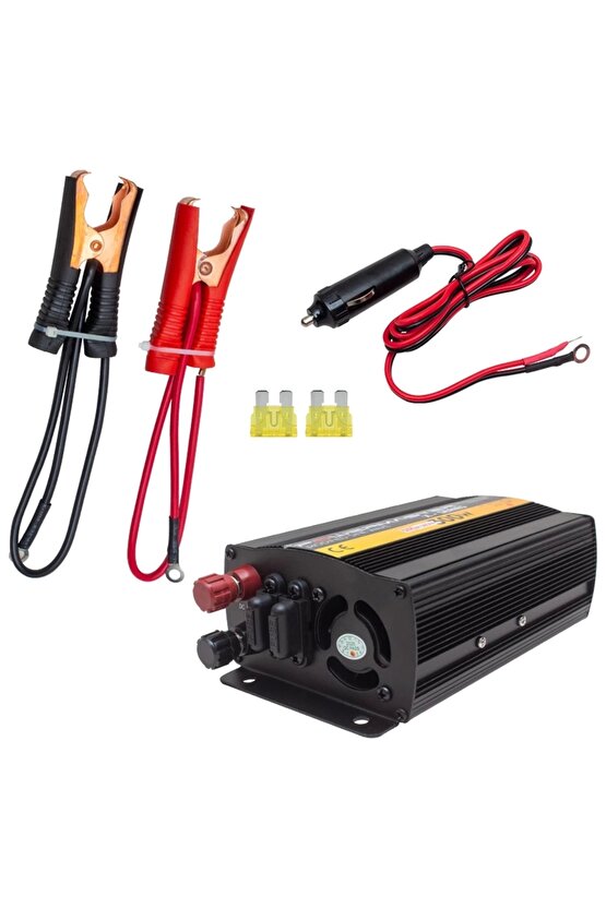 Pwr300-12 Tek Dijital Ekran 12 Volt - 300 Watt Modıfıed Sınus Wave Inverter