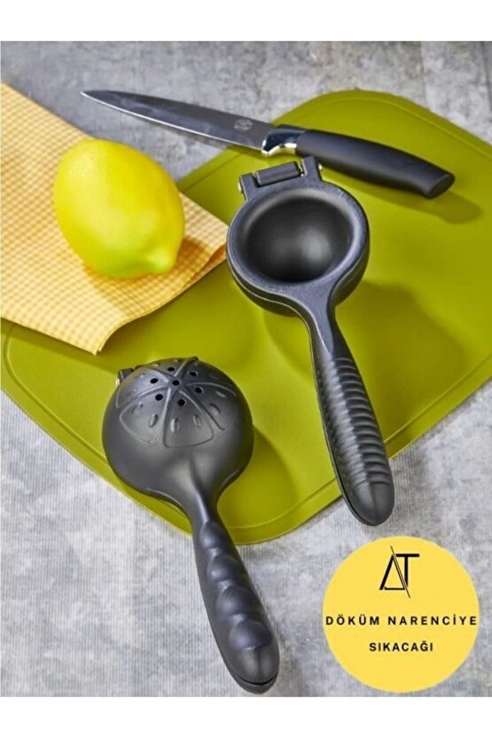 Çok Amaçlı Metal Döküm Portakal Limon Ve Narenciye Sıkacağı Pratik Limon Sıkıcı Narenciye Sıkacağı