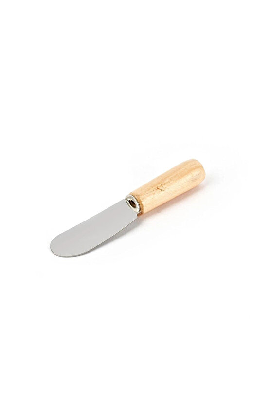 6 Parça Bambu Saplı Tereyağı Sarelle Kaymak Bıçağı