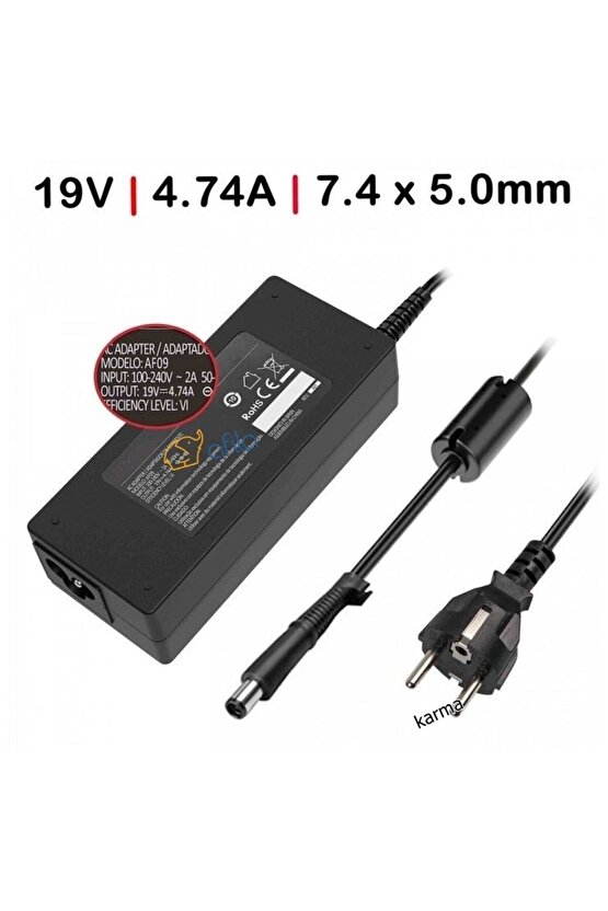 19v 4.74a Notebook Adaptörü 90w (7.4*5.5mm) - Hc03