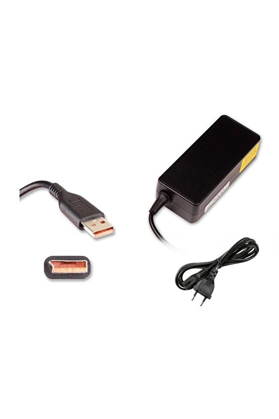 Yoga 700, 900 20v 3.25a (65w) Ultrabook Adaptör - Irregular Usb