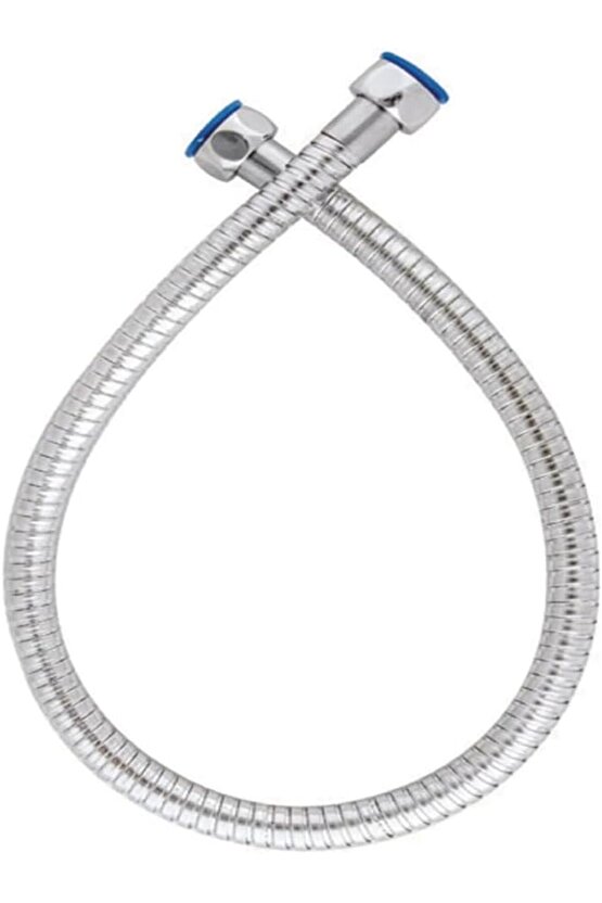 12 12 Kısa Robot Tepe Duş Seti Spiral Hortumu 60cm