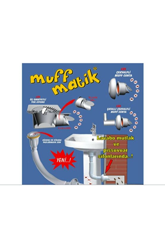 Muffmatik (çekvalfli Muff Adaptör Conta)