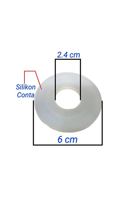 Serel Gömme Rezervuar İç Takım Silikon Boşaltma Contası