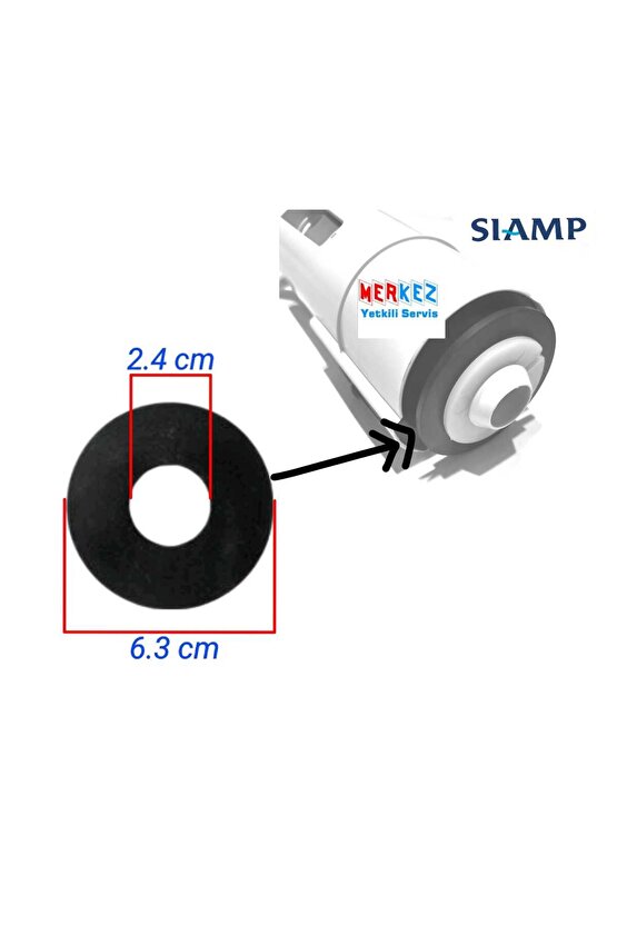 Gömme Rezervuar Verso 80 Boşaltma Grubu Conta
