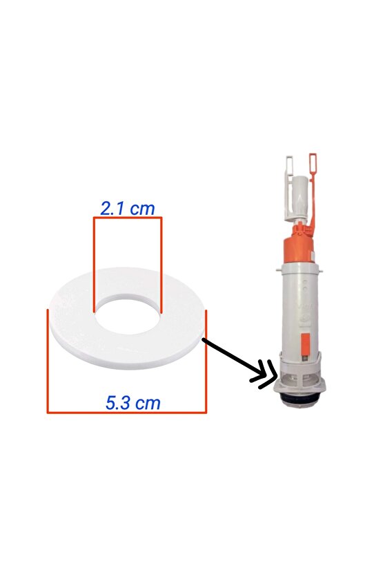 Gömme Rezervuar İç Takım Boşaltma Grubu Contası