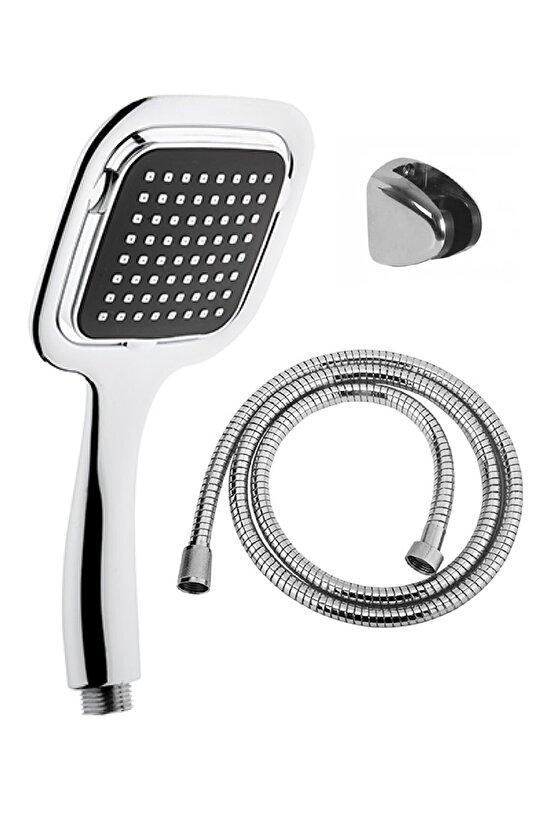 Pera Kardelen Duş Başlığı + Duş Hortumu + Mafsal Duş Takımı Duş Seti