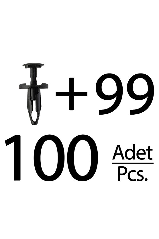 Opel için Damvlumbaz Klipsi- 100lü