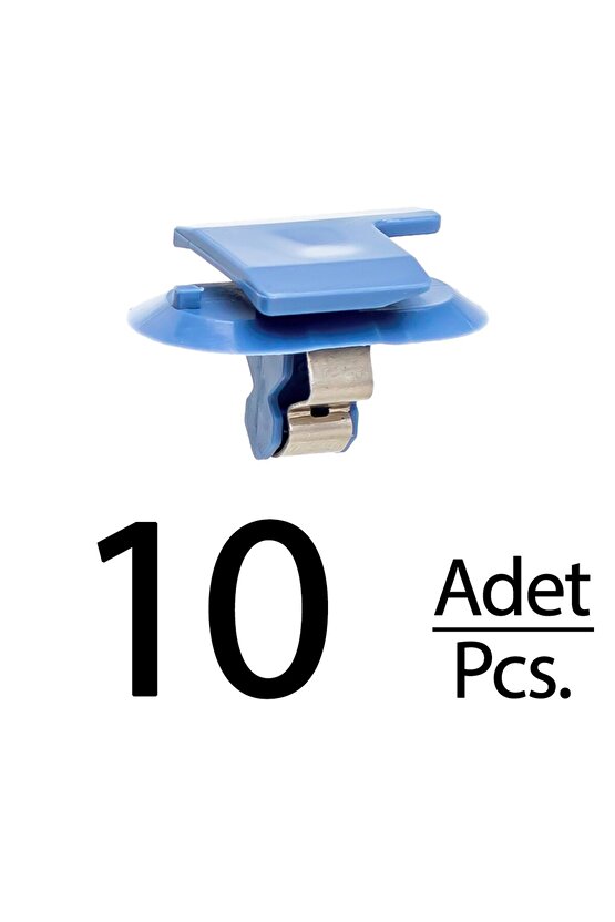 Opel ve Peugeot için Kapı ve ve Bagaj Eşik Klipsi- 10 Adet