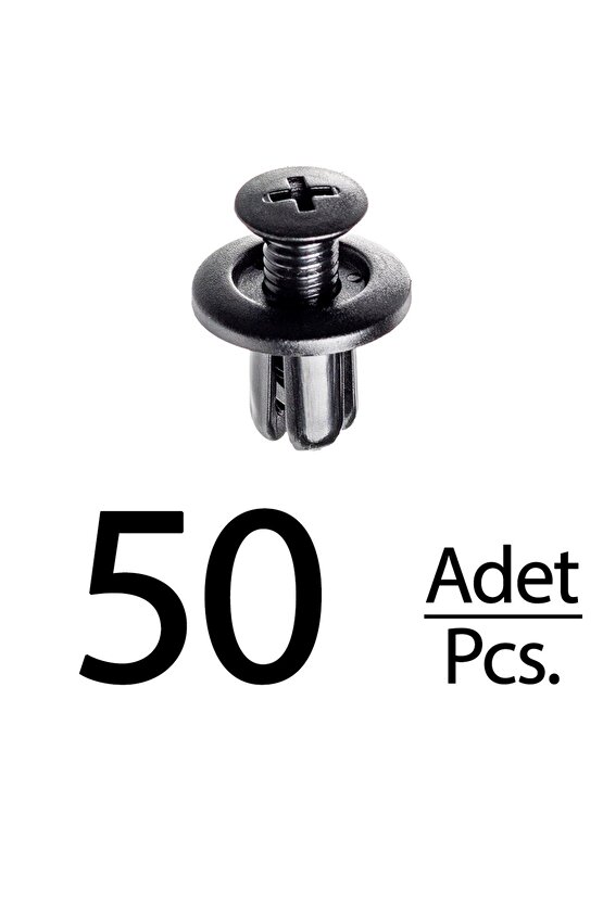 Kia Amanti Borrego Cadenza Forte Optima Subaru için Davlumbaz ve Tampon Klips- 50 Adet