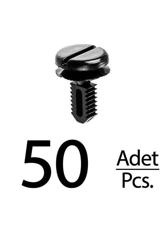 BMW 3 Serisi 5 Serisi 7 Serisi için Bagaj Döşeme Klips - 50 Adet