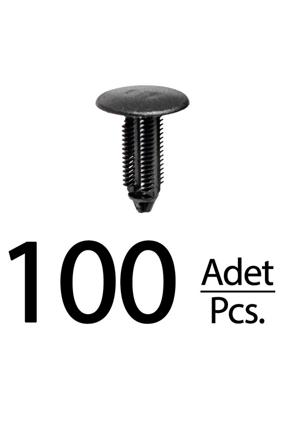 Ford Escort için Koltuk Bakalit Klips - 100 Adet