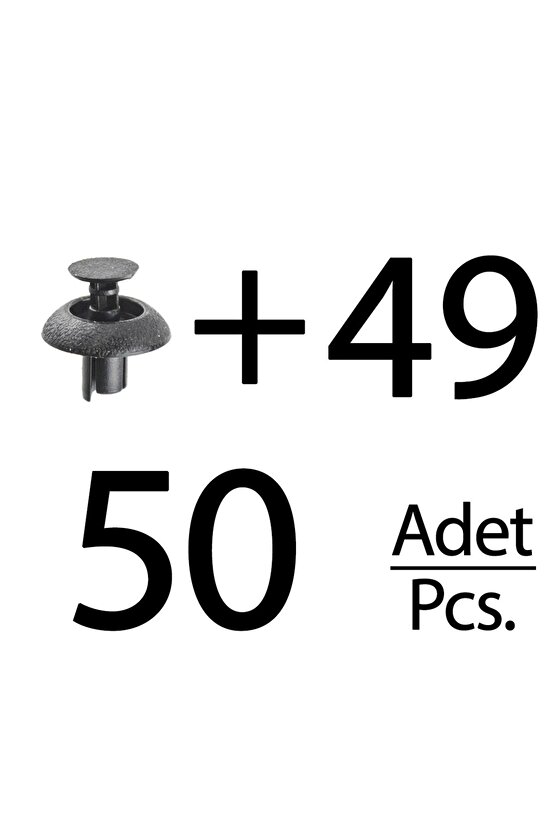 Toyota, Lexus, Scion için Tampon, Radyatör Izgara Klipsi- 50li