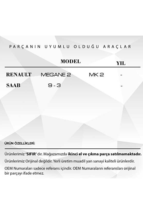 Opel Vectra C Combo Corsa Için Klima Tamir Dişlisi