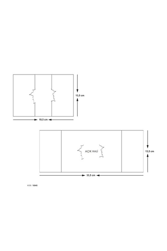 Nişan Düğün Davetiyeleri 1001-10543 50 Adet