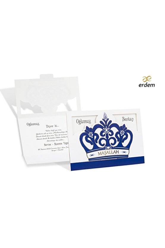 Sünnet Davetiyesi 80923 ( 50 Adet )