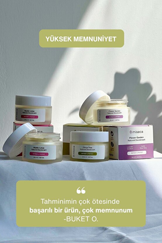 Citrus Tree Doğal Krem Deodorant 30 ml | Limon Portakal Mür