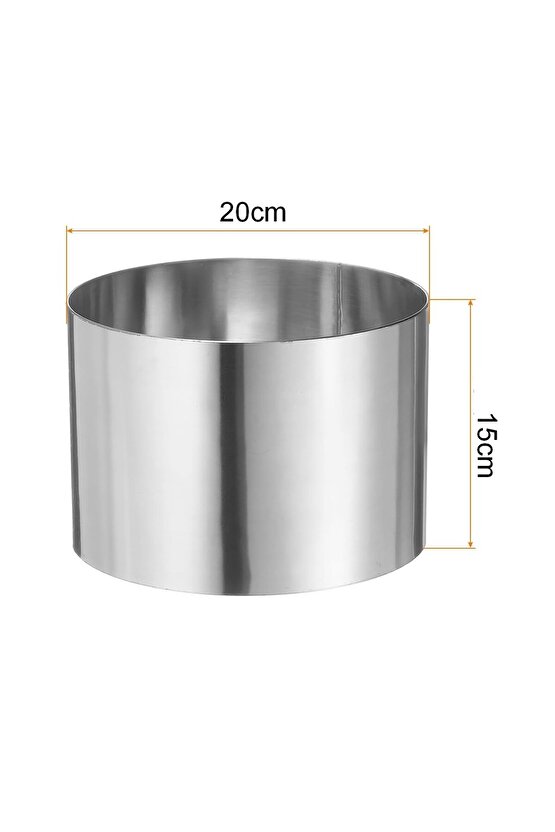 Narkalıp Yuvarlak Kek Kalıbı Çap 20cm Derinlik 15cm