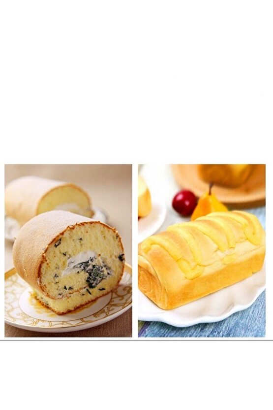 Narkalıp Oval Şeklinde Mozaik,rulo Pasta Ve Ekmek Pişirme Kalıbı Boy 25cm