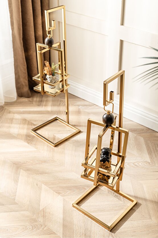 KAPLAMA METAL DEKORATIF COK AMACLI BIBLO, MUMLUK