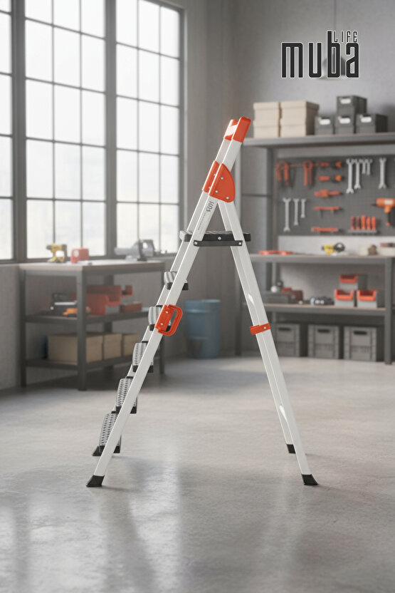 5+1 Merdiven Geniş Basamaklı Ev ve İş Merdiveni