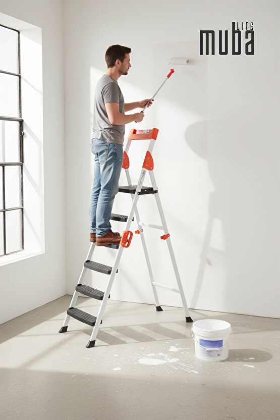 5+1 Merdiven Geniş Basamaklı Ev ve İş Merdiveni