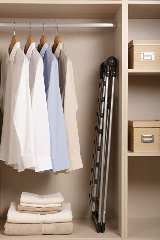 Kurutmalık Kalın telli Extra Dayaniklı Çamaşır Kurutma Askısı