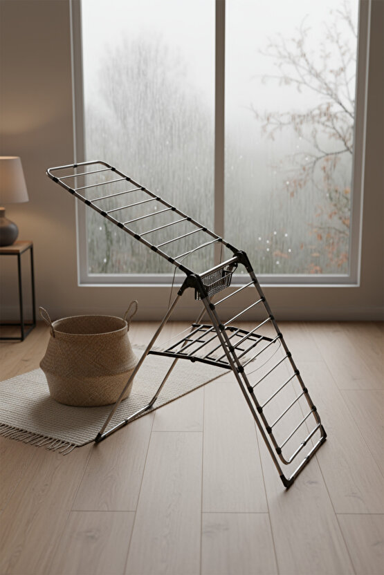 Kurutmalık Kalın telli Extra Dayaniklı Çamaşır Kurutma Askısı