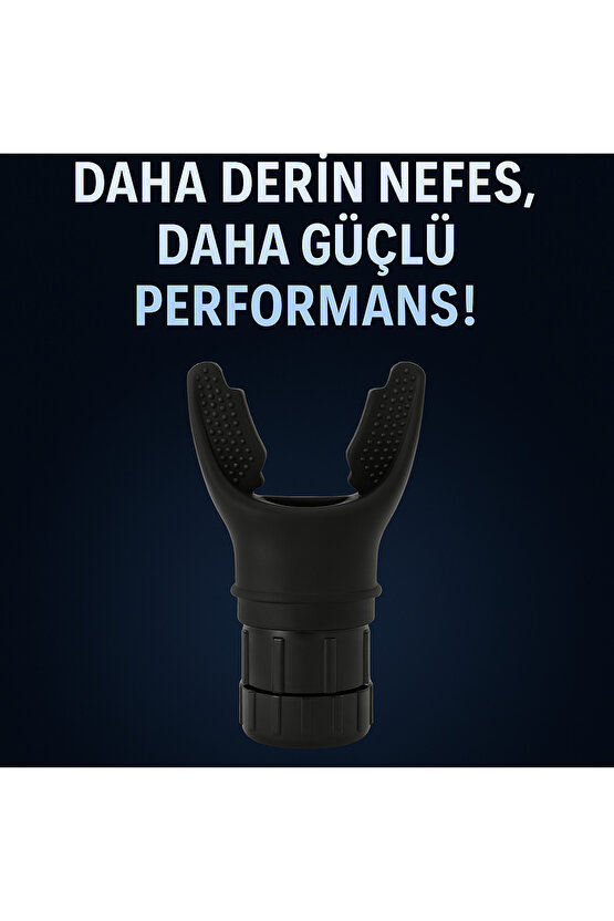 Ayarlanabilir Dirençli Nefes Egzersiz Aleti