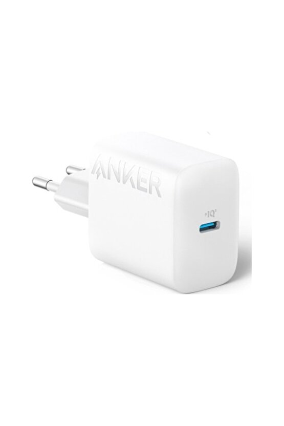 20W USB-C Şarj Cihazı - iPhone & Android ile Uyumlu Type-C Hızlı Şarj Adaptörü-  A2347 - Beyaz