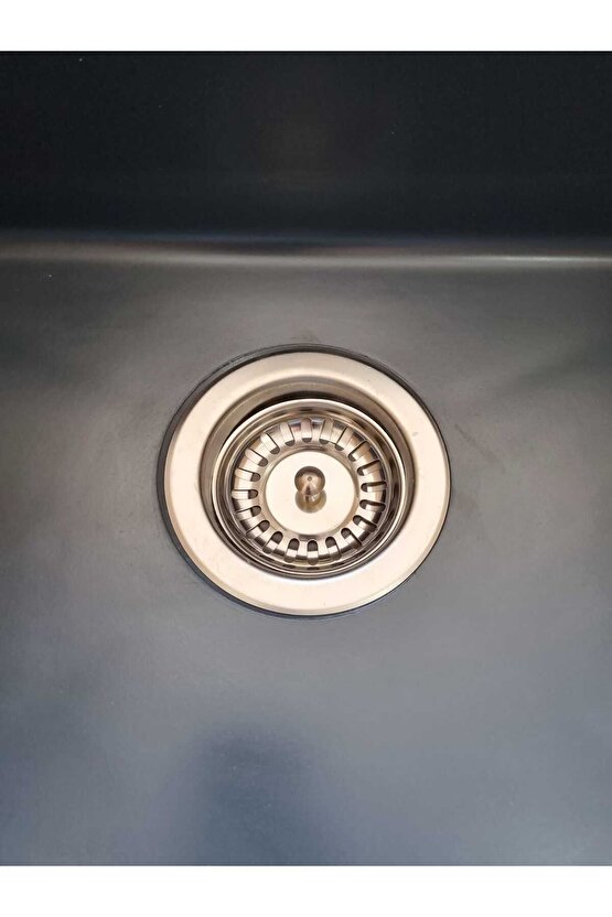 Granit Evye Gri Mutfak Evyesi 55 x 50 cm Renk RAL 7016  Antrasit Grisi