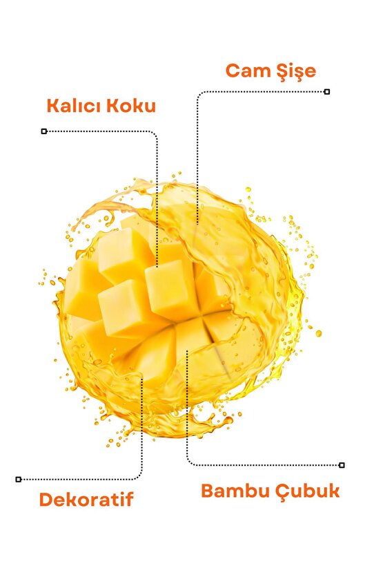 Mango Bambu Çubuklu Oda Kokusu 100 ML
