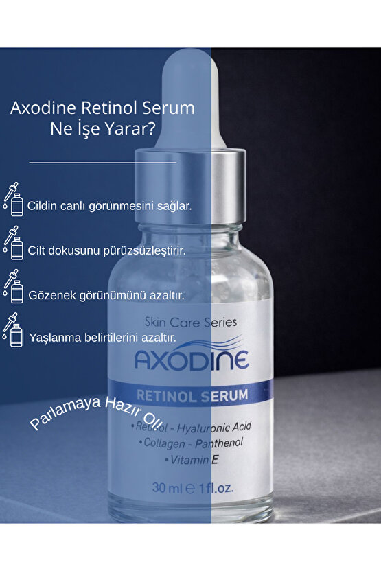 Retinol Cilt Yenileyici Yaşlanma Karşıtı Serum 30 ML
