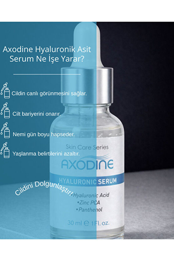 Nemlendirici Dolgunlaştırıcı Canlandırıcı Hyalüronik Asit Serum 30 ml
