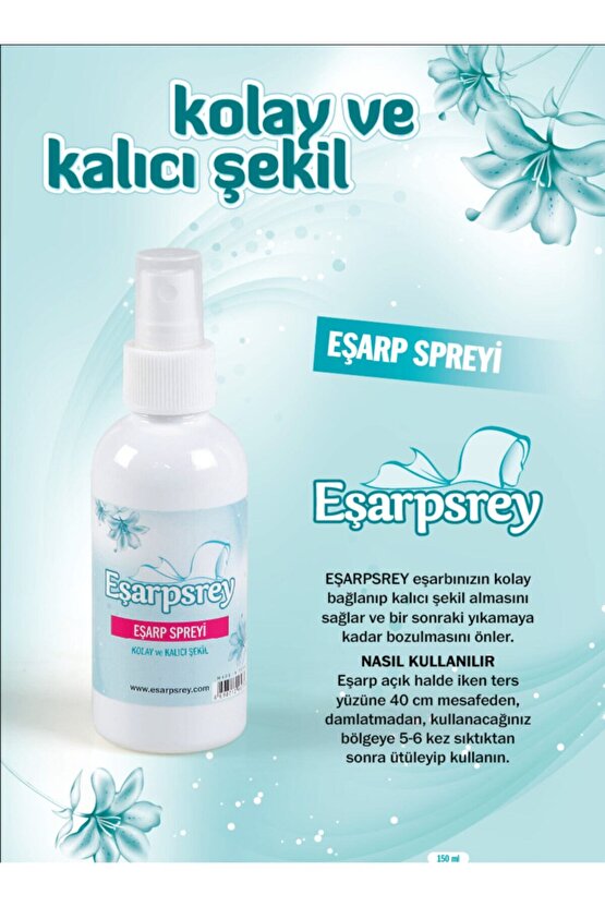 İpek Şal - Eşarp Spreyi ( 150 ml )