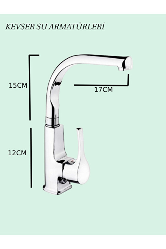 Lotus Kuğu Mutfak Batarya Kısa Boru