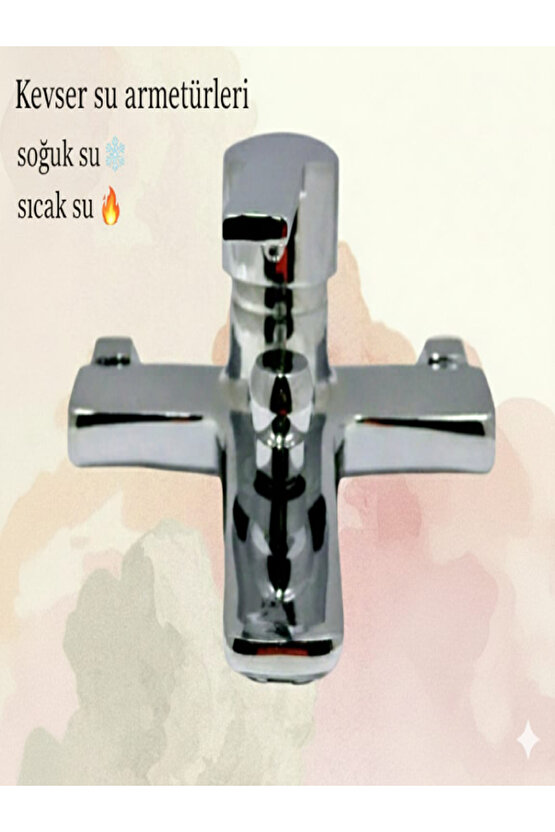 Spektra Mix Banyo Batarya Krom