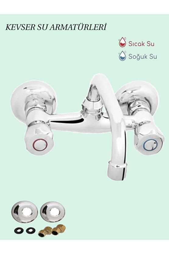 Döner Evye Batarya Krom