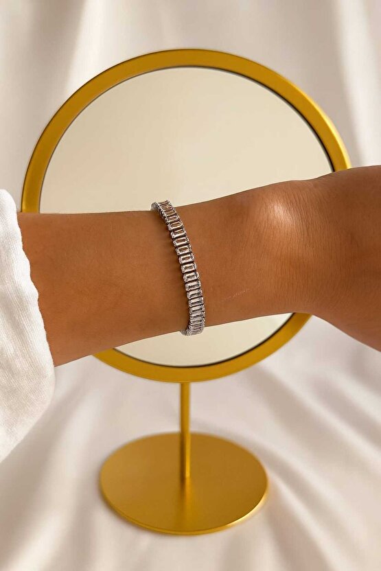 Zirkon Taş Su Yolu Bileklik