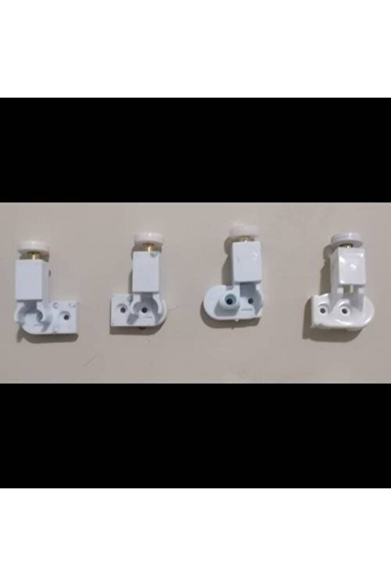 Beyaz Bella 1 Sabit 2 Açılır Duşakabin Rulmanı