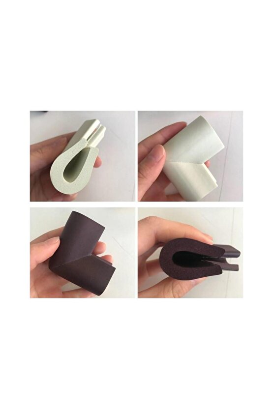 4lü U Tipi KahverengiKöşe Koruyucu