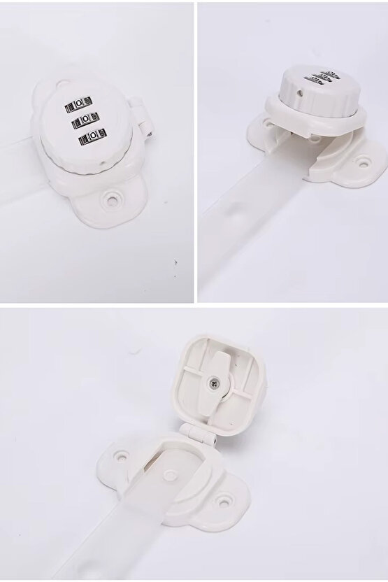 - Numaratör Şifreli Çok Amaçlı Esnek Dolap ve Çekmece Kilidi