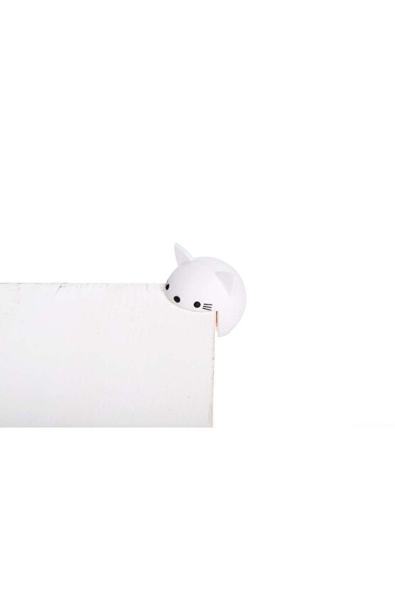 Silikon Sevimli Beyaz Köşe Koruyucu