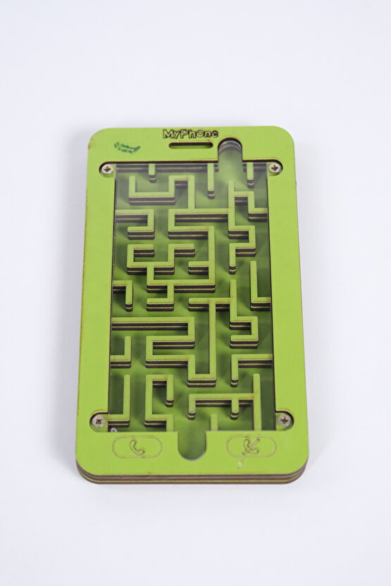 Ahşap Labirent Oyunu, Labirent Oyuncak, Zeka Oyunları, Çocuklara Hediye, Masa Aktivitesi