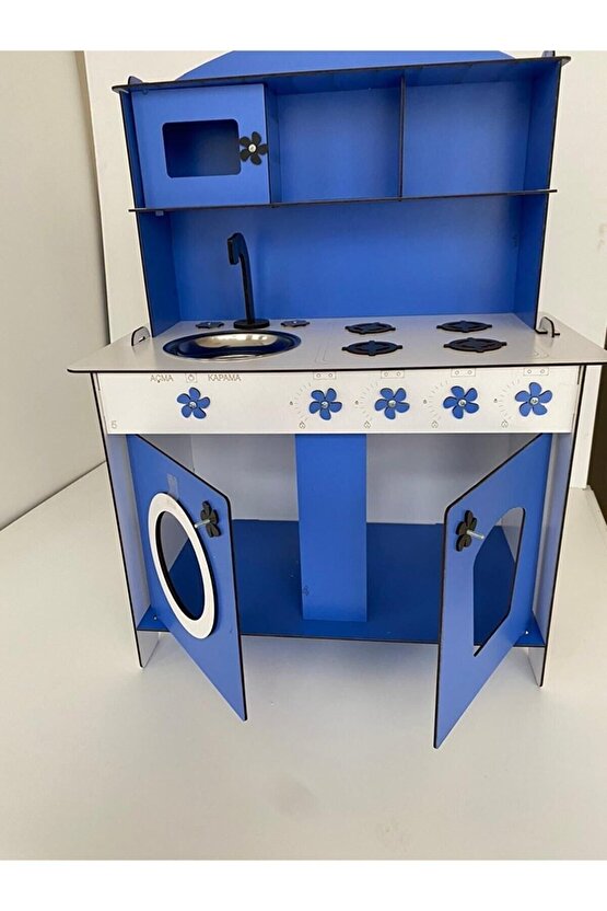 Oyuncak Mutfak, Ahşap Oyuncak Mutfak, Montessori Mutfak, Ahşap Oyuncak, Kız Çocuk Oyuncakları