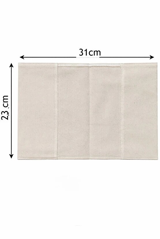 4lü Şans ve Bereket Getiren Tukan Kuşu Bez Defter Kitap Koruyucu Ayraç