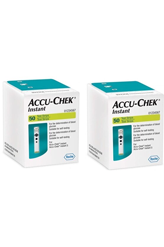 Accu-Chek Instant Ölçüm Çubuğu 50 Adet 2 Adet